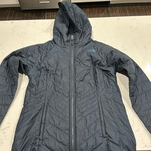 North face parka mid-length